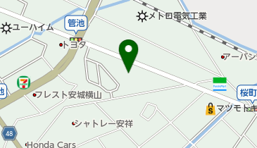 CARANAの地図画像