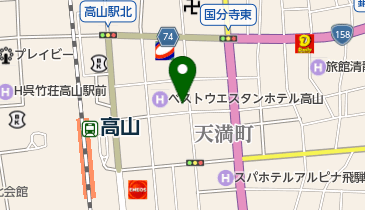 朝日軒の地図画像
