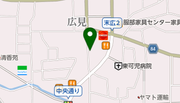 松岡理容の地図画像