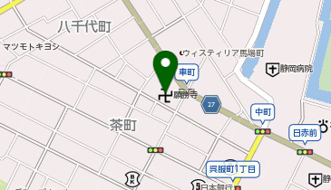 真宗大谷派願勝寺の地図画像