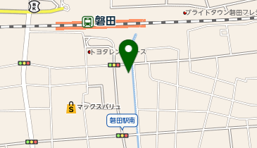 天野自動車の地図画像