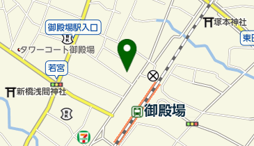 えきまえ接骨院の地図画像