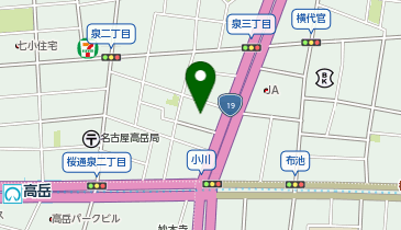 田中古美術店の地図画像