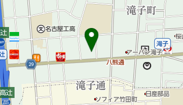 中部自動車共済協同組合の地図画像