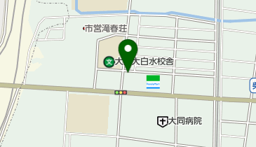 白屋ユニフォームの地図画像