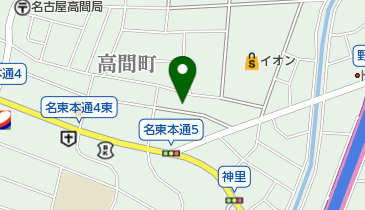 少林寺拳法名古屋高針道院の地図画像