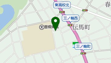 カレーハウスミューズの地図画像