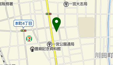 秋田産業株式会社の地図画像