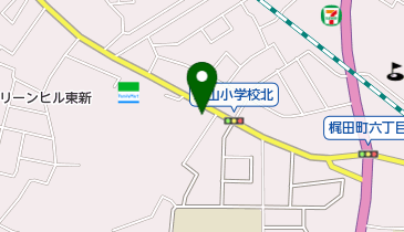 株式会社働学の地図画像