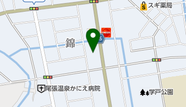 ベビータウン中日の地図画像