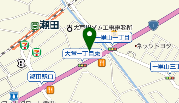 ヘナハウス沙羅の樹の地図画像