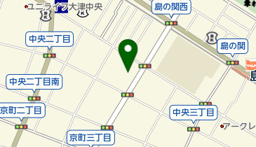 森岡印刷所の地図画像