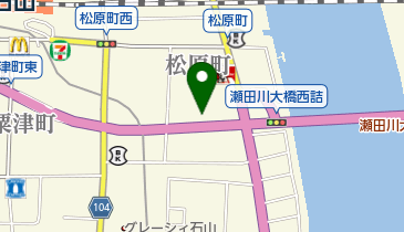 びわこサイクルの地図画像