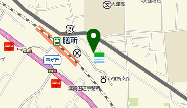 アデランス大津の地図画像