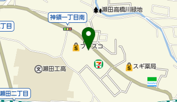 大津市立 瀬田南公民館の地図画像