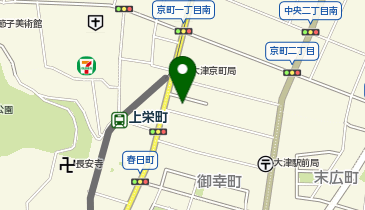 奏美ホールの地図画像