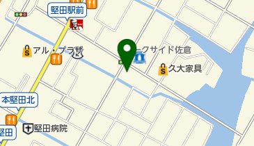 谷中金物店の地図画像