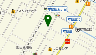 扇庄薬局堅田の地図画像