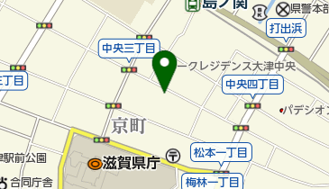 滋賀県合唱連盟の地図画像