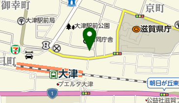 滋賀県労働組合総連合の地図画像