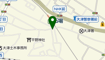 西村酒店の地図画像