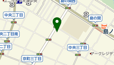松田自動車用品店の地図画像