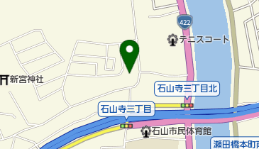 西蓮寺の地図画像