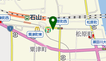 ミート&デリカカワニシの地図画像