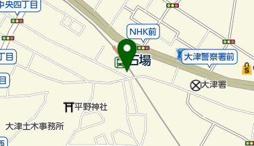 シブヤふとん店の地図画像