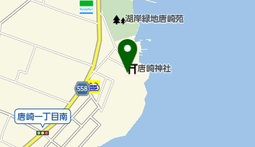 唐崎神社の地図画像