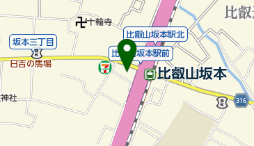 スナック大名の地図画像