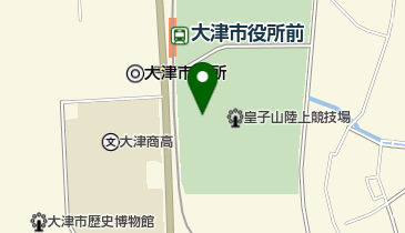 大津市立 皇子山陸上競技場の地図画像