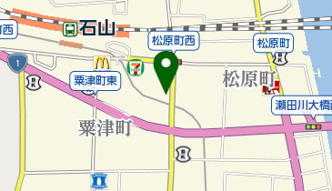 豆藤 石山店の地図画像