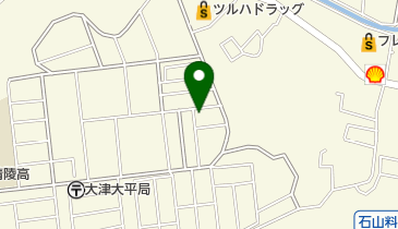 まつや居酒屋の地図画像