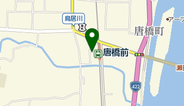 大津市立 唐橋前自転車駐車場の地図画像