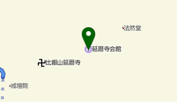 奥比叡参詣自動車道株式会社の地図画像