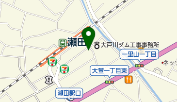 カーヴィングの地図画像