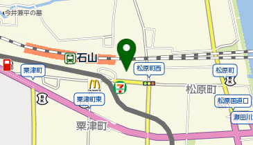 KISHIGAMI 石山店の地図画像