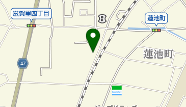 フラワー美容室の地図画像