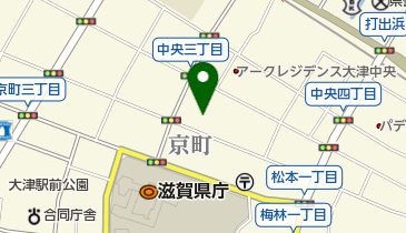 大津コンタクトの地図画像