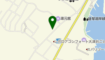 レークウエスト観魚園の地図画像