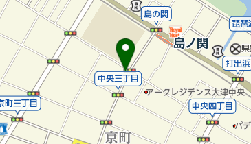 中西米穀店の地図画像