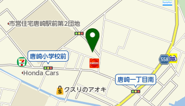 ランチサービスポポロの地図画像