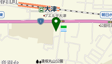 大津市立 逢坂保育園の地図画像