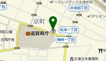 株式会社たいよう共済滋賀支店の地図画像