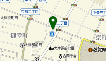 株式会社東京海上日動パートナーズかんさい滋賀支店の地図画像