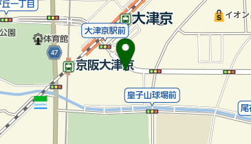 西大津調剤薬局の地図画像