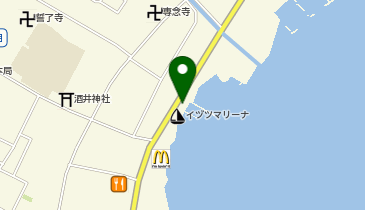 イヅツマリーナの地図画像