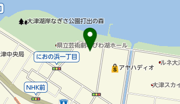 滋賀県パスポートセンターの地図画像