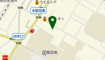 大津市消防局 堅田分団詰所の地図画像
